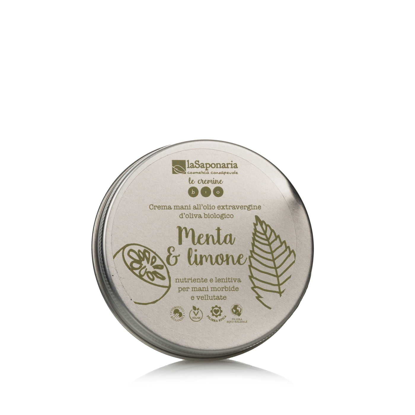 Crema mani menta e limone