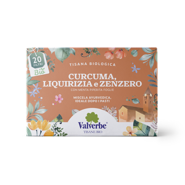 Tisana Curcuma, Liquirizia e Zenzero